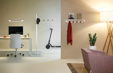 BERGAMO - Wall-mounted wooden coat rack by Made Design - view 3